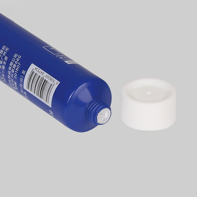 Plastic Empty Custom Cosmetic Tubes Squeeze D25mm 20-60ml With Frosted Bright Screw Cap