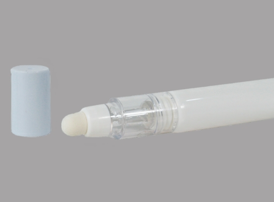 Plastic Dropper Cosmetic Tube Packaging Eye Cream Essence Tube With Sponge Head