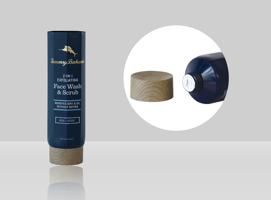 D50mm Tubi per lozione cosmetica personalizzati Tubo di plastica ricricciato