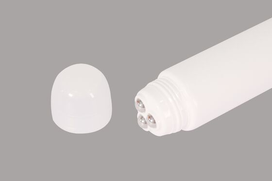 Tubo per lozione personalizzato con logo da 40 mm di diametro con sfera massaggiante in acciaio inossidabile